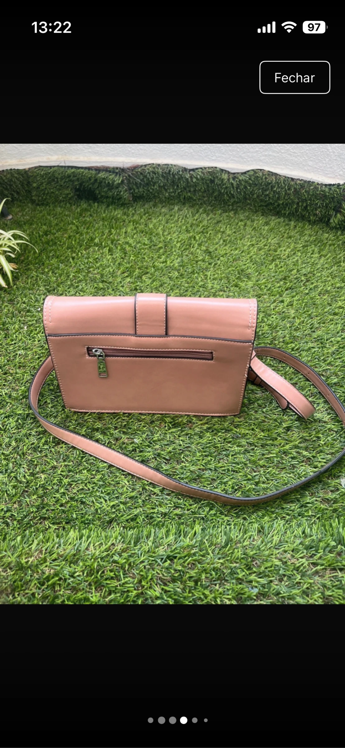 Sac à main rose/beige neuf – photo 4